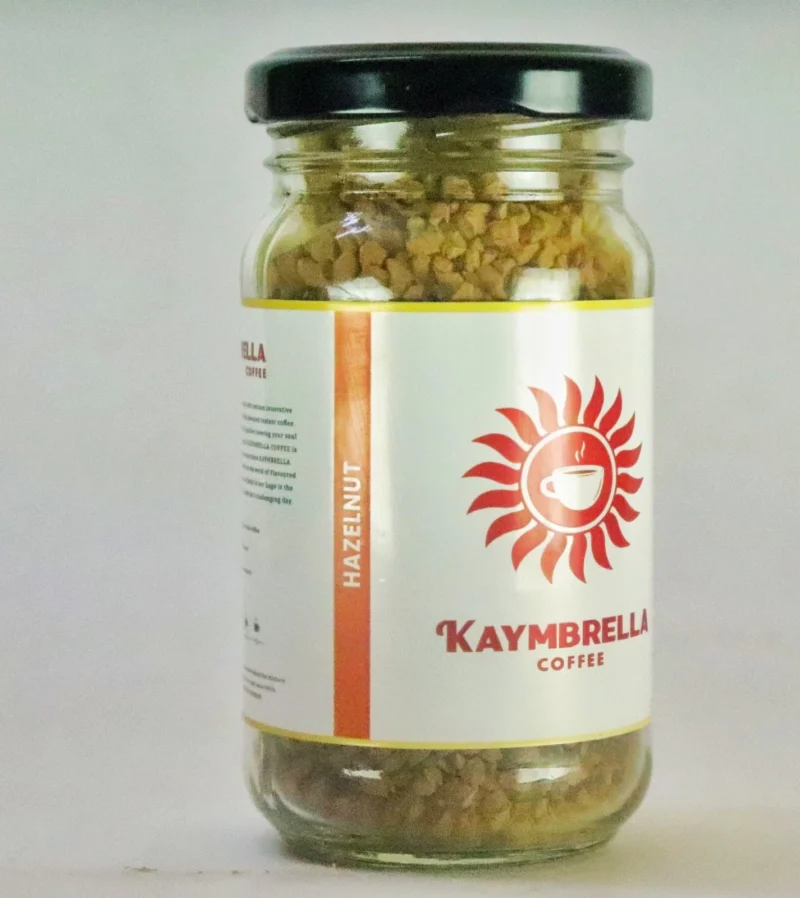 Kaymbrella Hazelnut Instant Coffee